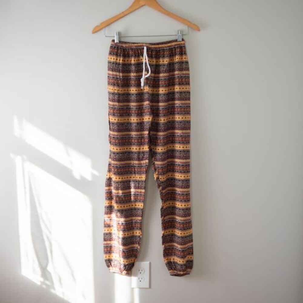 Boho Tapered‎ Elephant Harem Pants